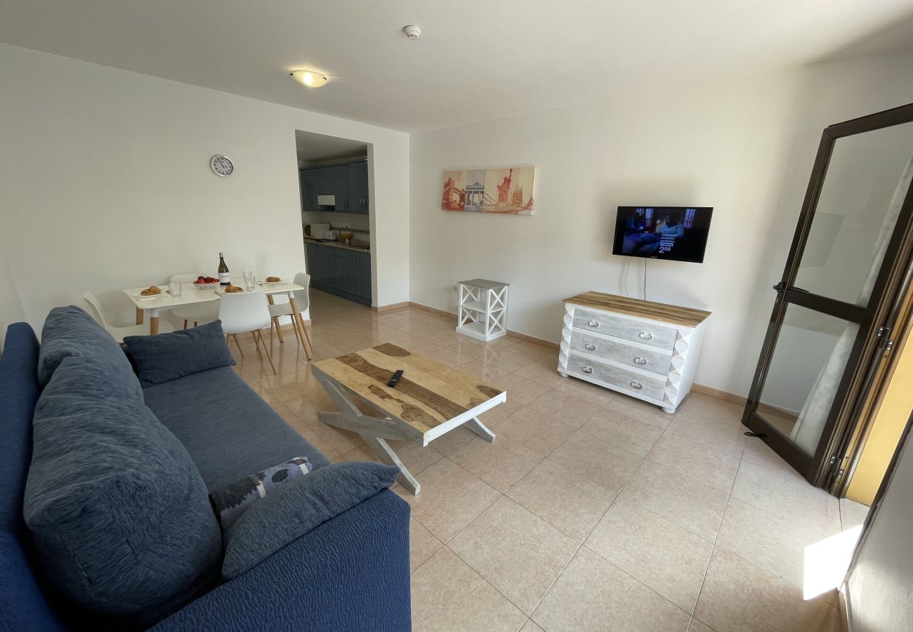 Ferienwohnung in Corralejo - Casa Papagayo – Apartment mit Fahrrad