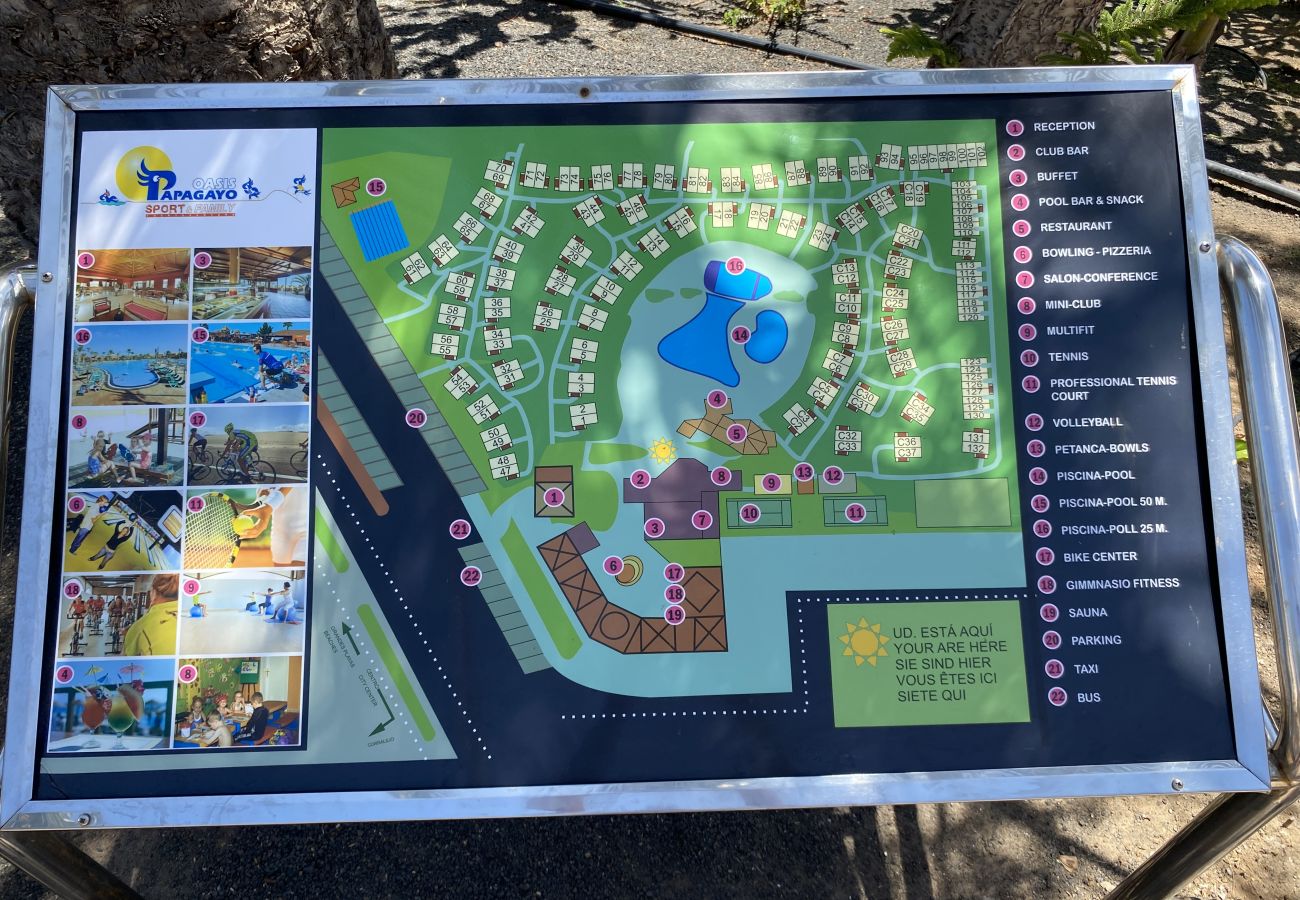 Ferienwohnung in Corralejo - Casa Papagayo – Apartment mit Fahrrad
