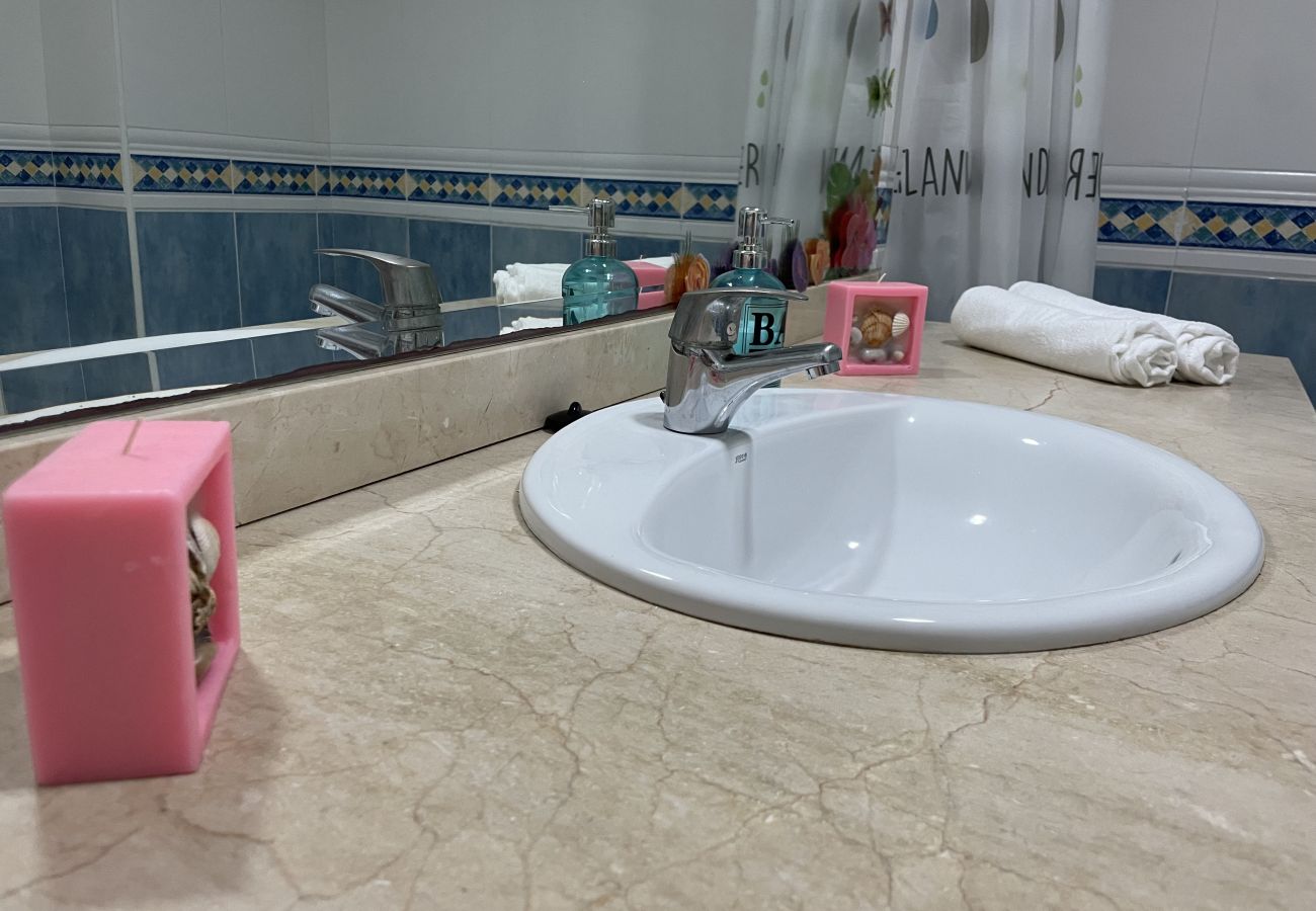 Ferienwohnung in Corralejo - Casa Papagayo – Apartment mit Fahrrad