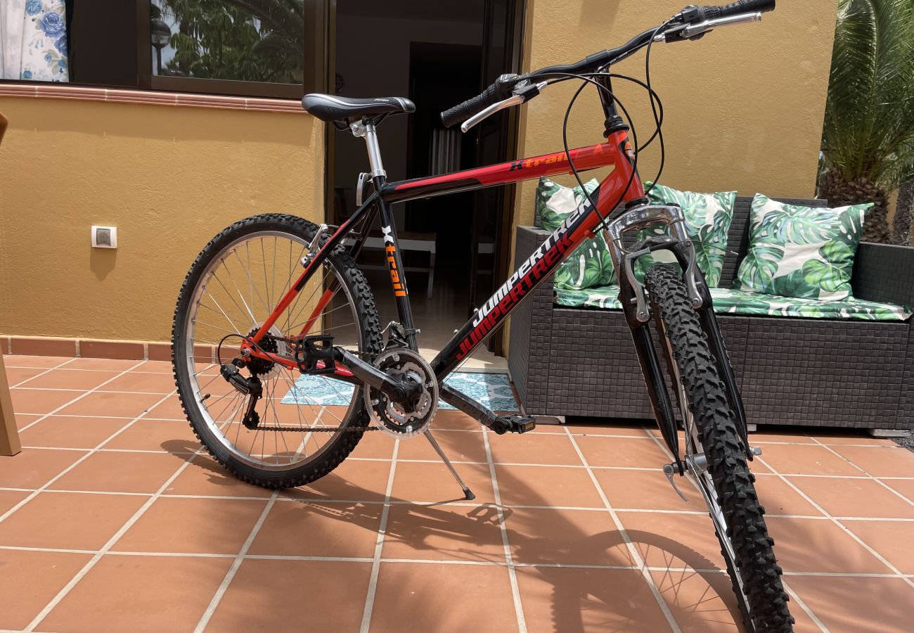 Ferienwohnung in Corralejo - Casa Papagayo – Apartment mit Fahrrad