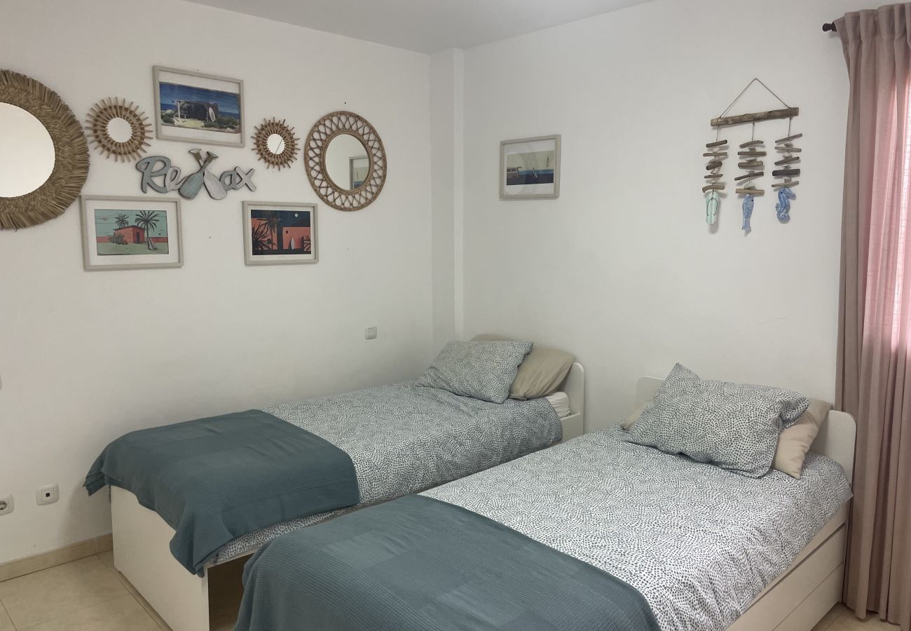 Ferienwohnung in Corralejo - Maia Ocean – In erster Meereslinie für 6 Personen.