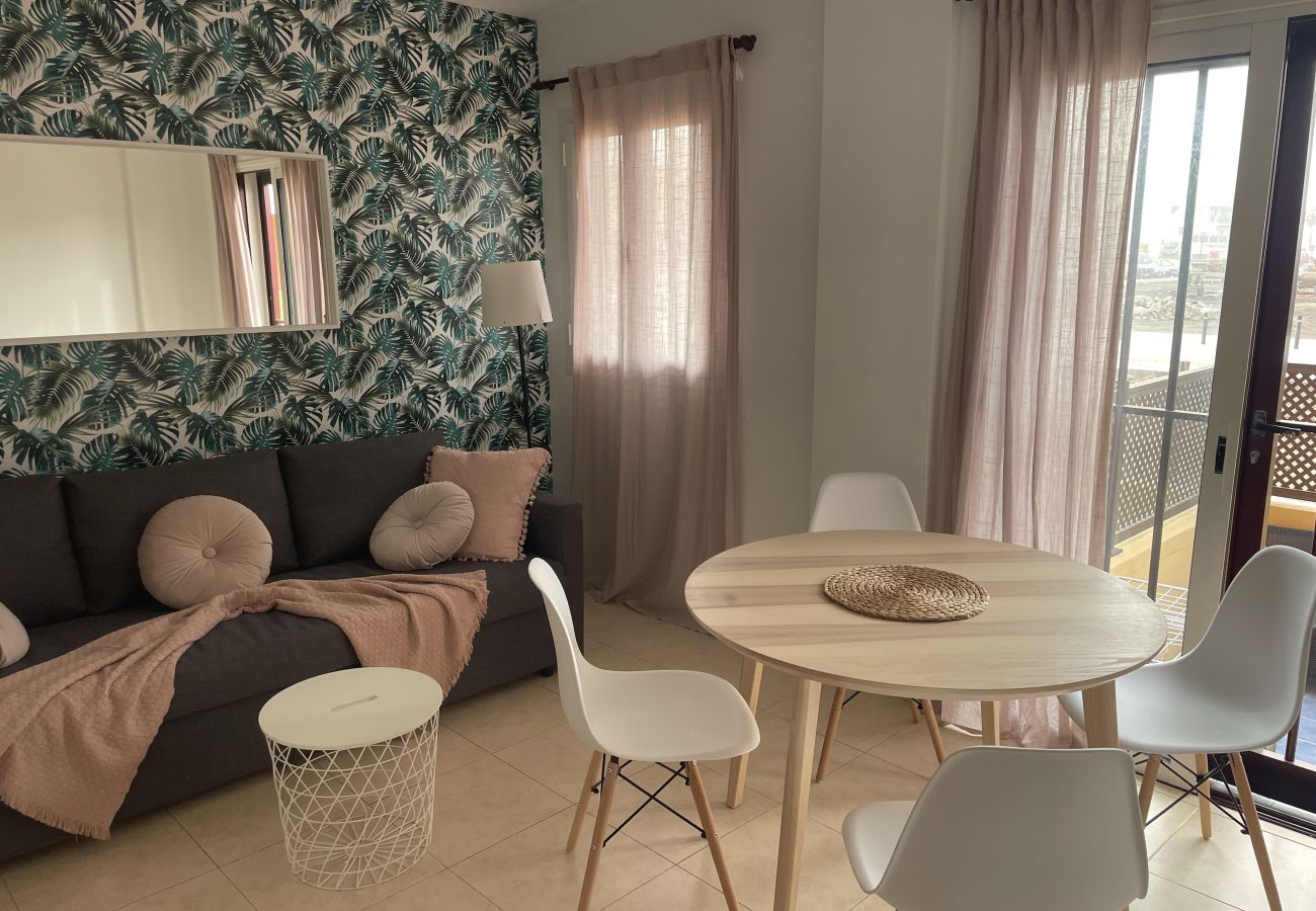 Ferienwohnung in Corralejo - Maia Ocean – In erster Meereslinie für 6 Personen.